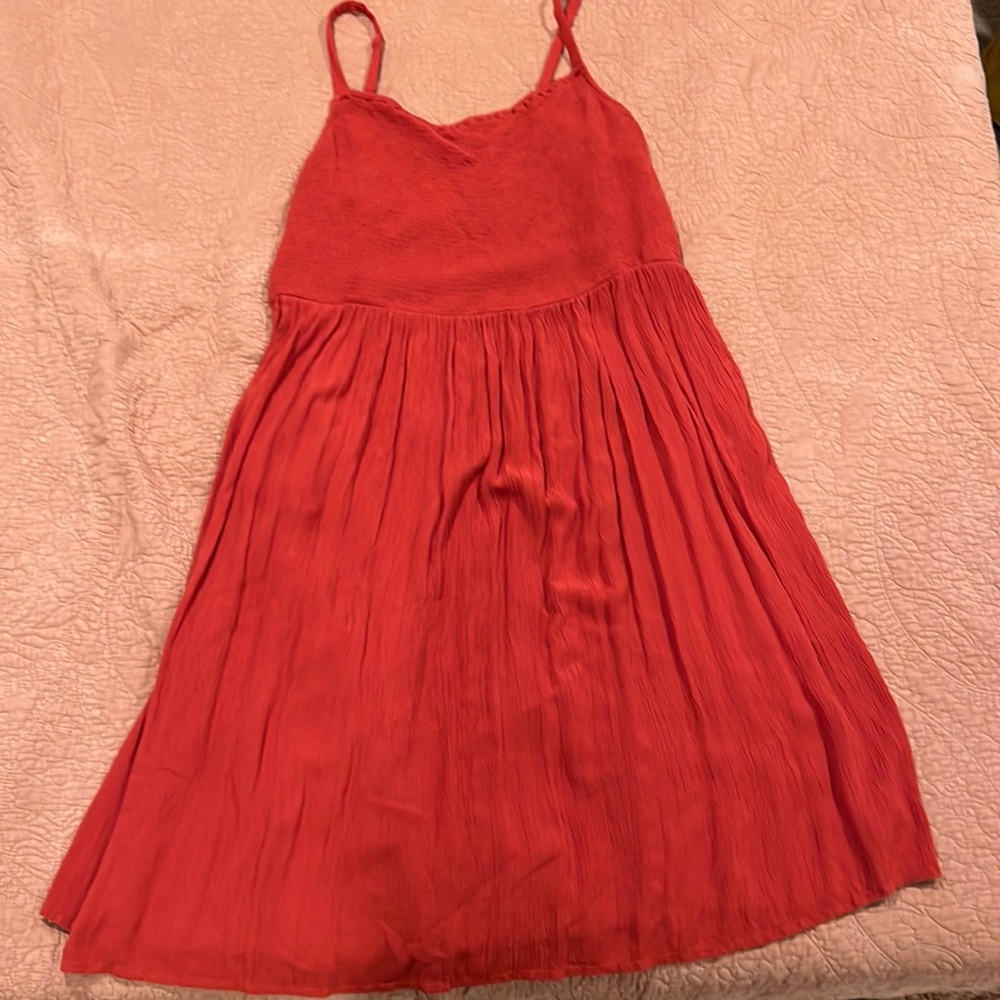 Burnt Orange Cami Dress